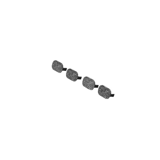 Mercedes-Benz W123 Screw Cap Trim Under Dash Kick Panel - Set of 4 - 1239880035