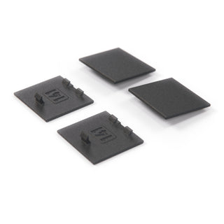 BMW Z3 Cover Caps For Trunk Set Of 4 Black 8400299