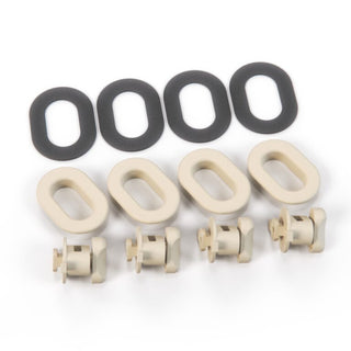 Jaguar XJS XJ6 XJ12 Front Carpet Retainer Hook Set For 2 Carpet All Color GMB9508AA / BEC16239SDC / GMB9509SDC