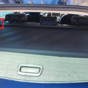 Renault Megane IV Trunk Curtain Top Left Or Right Black 991801076000 / 9918019761