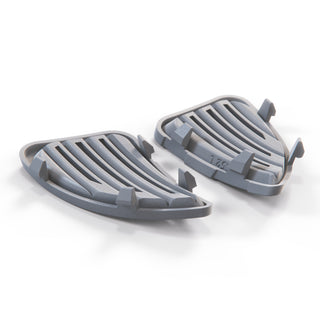 Subaru Impreza Classic Facelift Bumper Wedge Vent Left And Right Primed 57744FA210 / 57744FA200