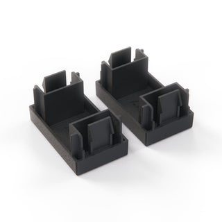 VW T4 Transporter Dashboard Dash Blank Button Switch Cover Black Set Of 2 7D0858179