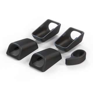 Mercedes W140 / C140 Front & Rear Interior Roof Grab Handle Cover Set - 1 Side (A1408100651 / A1408100851)