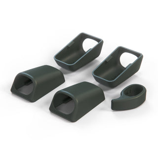 Mercedes W140 / C140 Front & Rear Interior Roof Grab Handle Cover Set - 1 Side (A1408100651 / A1408100851)