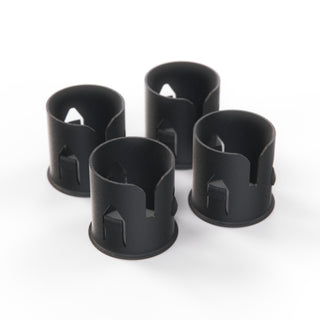 Audi A6 S6 C5 Parking Sensor Bushing Set Of 4 Black 4B3 919 261