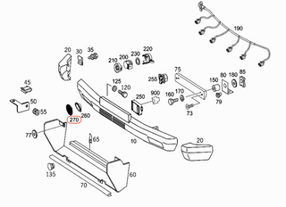 Mercedes G-Class W463 Front Bumper Grille | Black | A4638850053
