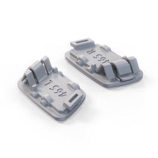 Mercedes-Benz R170 R171 R230 Roof Rack Mount Cover Cap Trim Set Of 2 (A1706980930 & A1706981030)