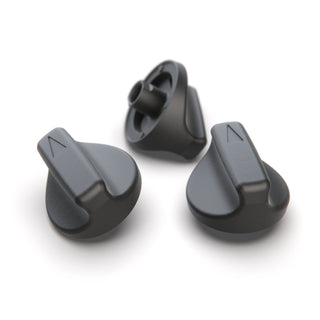 Mercedes-Benz W123 Heater Knob Set of 3 - A1238300485 / A1238200192