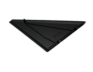 Mercedes W126 C126 Door Mirror Triangle Cover (SEC Right) - Black (A1267251411)